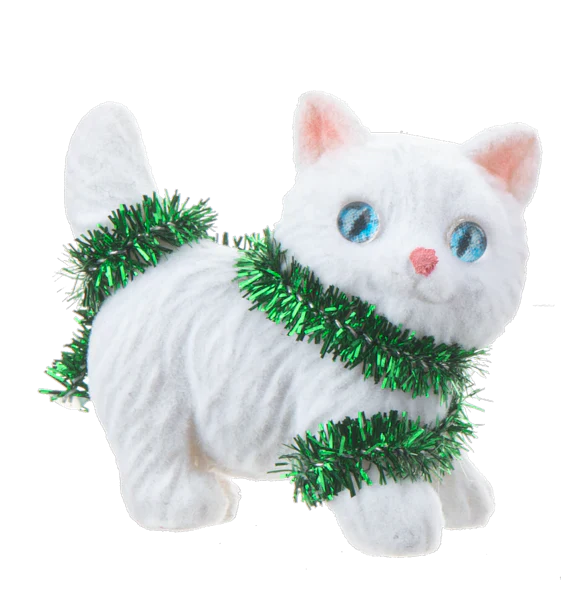 Meowy Christmas Kitten Charm