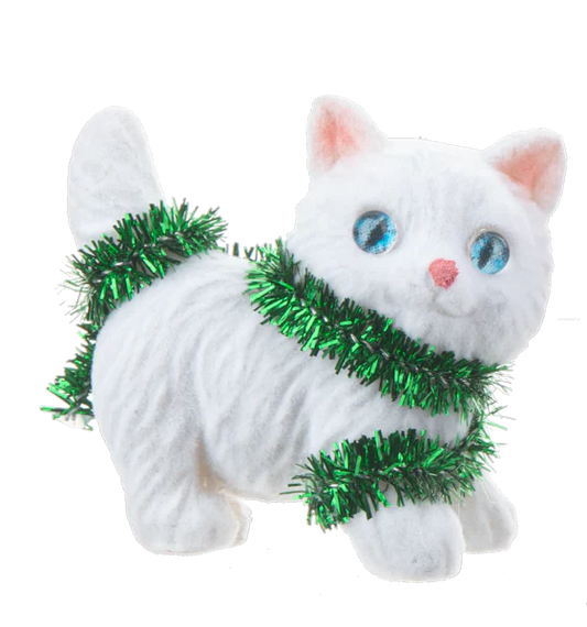 Meowy Christmas Kitten Charm