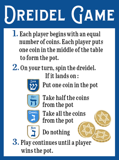 Dreidel Game - Little Pickles Toy Store