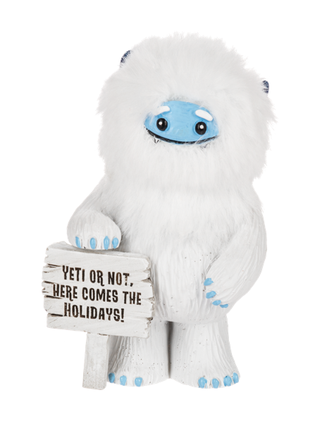 Yuletide Yeti Charm