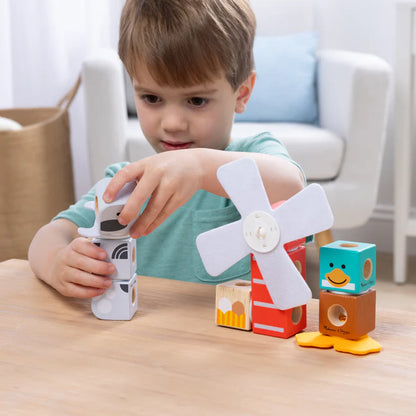 Blockables Farm Friends Animal Play Set