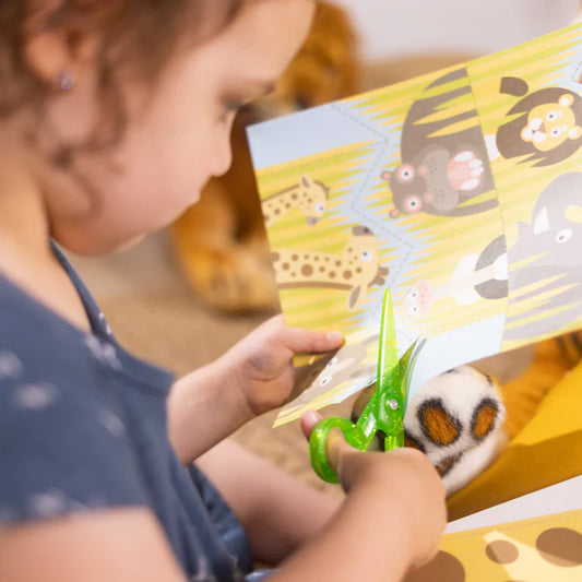 Scissor Skills Activity Pad - Safari