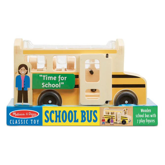 Wooden Toy - School Bus