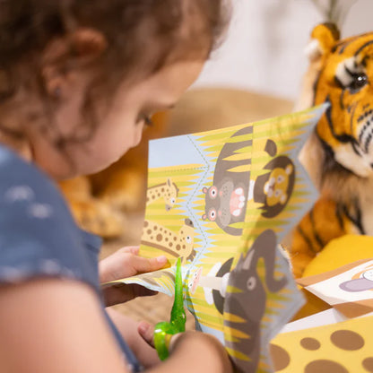 Scissor Skills Activity Pad - Safari