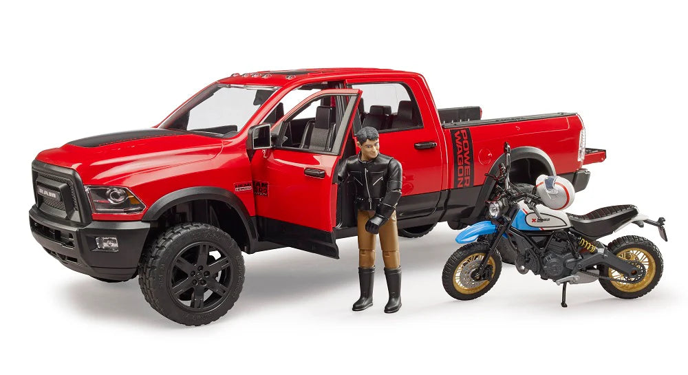 RAM 2500 Power Wagon w Scrampler Ducati Desert Sied