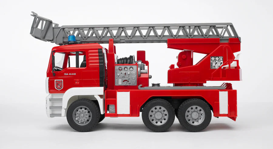 MAN TGA Fire Truck with Ladder Water Pump