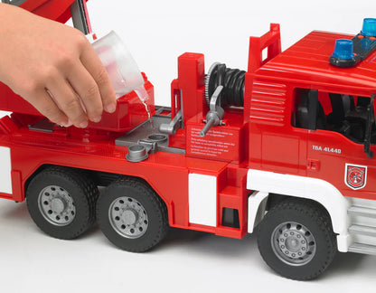 MAN TGA Fire Truck with Ladder Water Pump - Little Pickles Toy Store