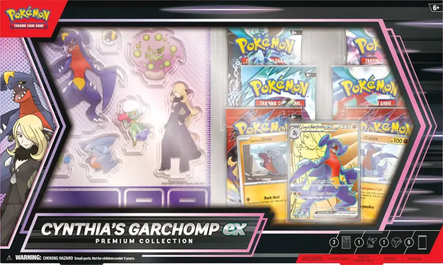 PKM: Cynthia's Garchomp Ex Premium Collection