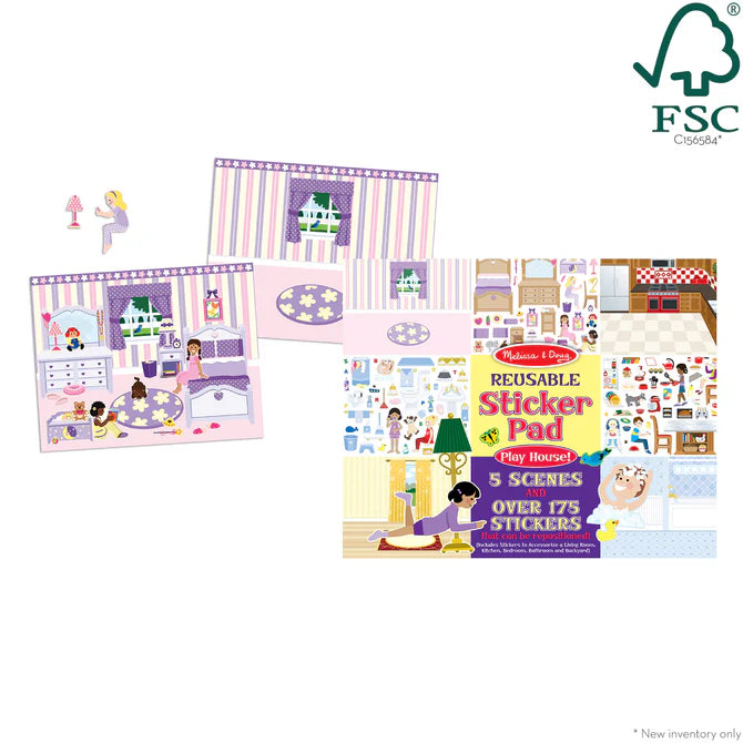 Play House! - Reusable Stickers