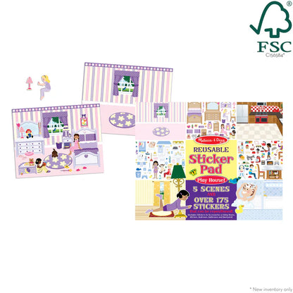 Play House! - Reusable Stickers