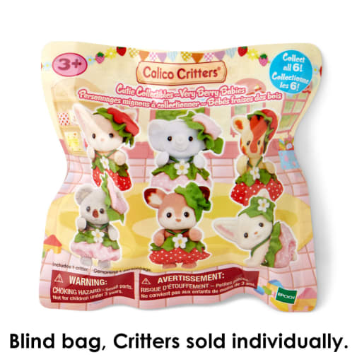 Calico Critters Cutie Collectibles Very Berry Babies
