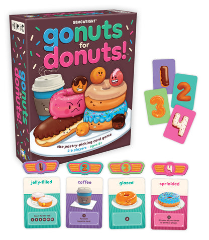 Gamewright Go Nuts for Donuts - Little Pickles Toy Store
