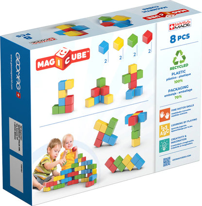 Magic Cube Try-Me 8 Pieces Recycled Plastic - Little Pickles Toy Store
