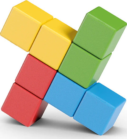 Magic Cube Try-Me 8 Pieces Recycled Plastic - Little Pickles Toy Store
