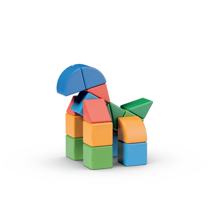 Magic Cube Shapes Recycled Plastic 25 Pieces - Little Pickles Toy Store