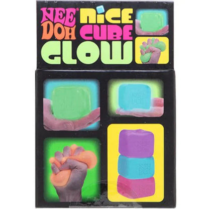 NeeDoh Nice Cube Glow (No Returns or Refunds)