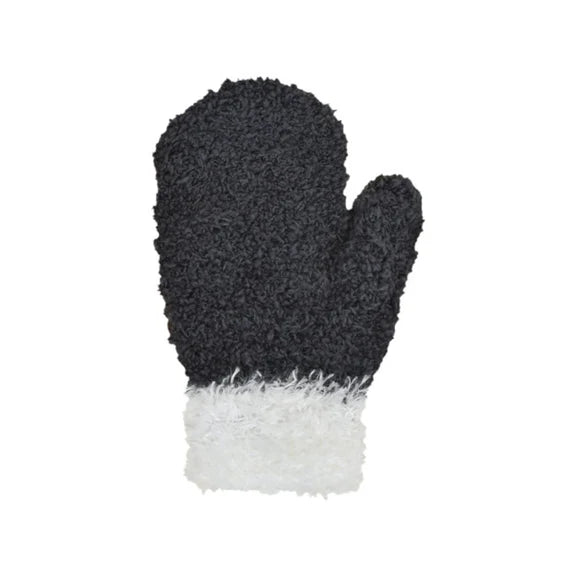 Toddler Microchenille Fuzzy Stretch Mittens