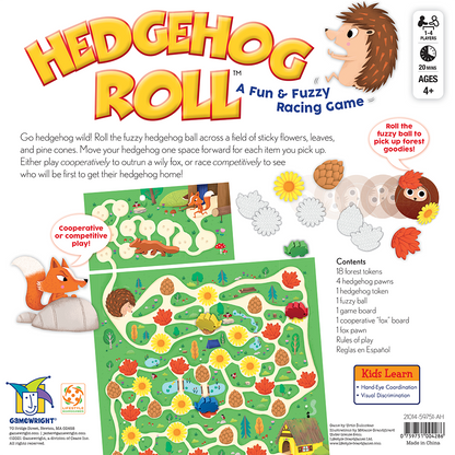 Gamewright Hedgehog Roll - Little Pickles Toy Store