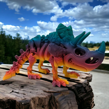 Skeletal Triceratops - Little Pickles Toy Store