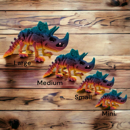 Skeletal Triceratops - Little Pickles Toy Store