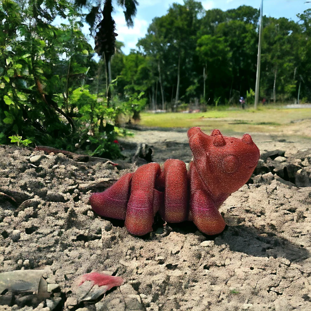 3-D Printed Tiny Dinos