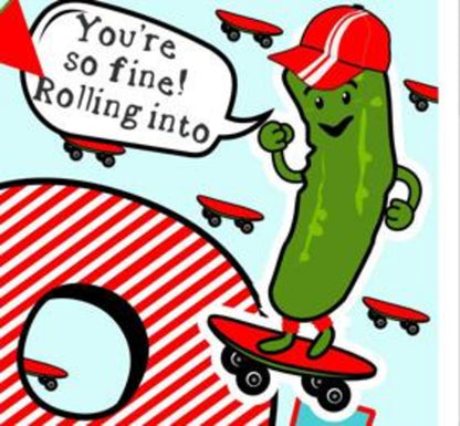 Little Pickles # 9 Birthday Card - Boy Pickle