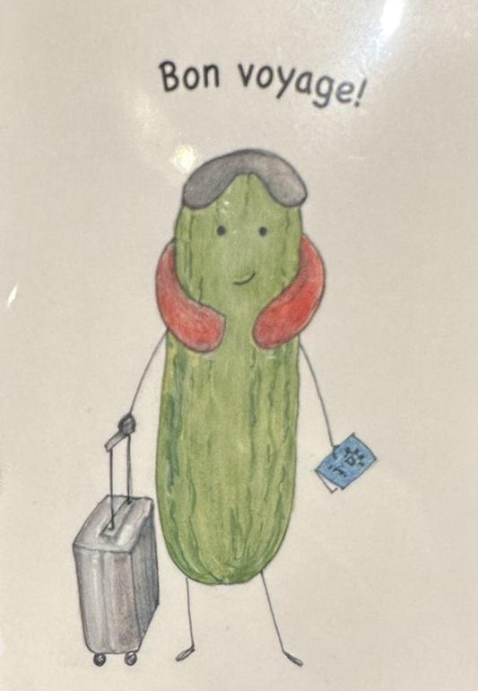 Bon Voyage Greeting Card