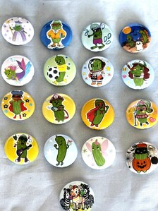 Little PIckles Pins - Set of 5
