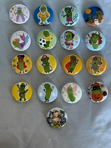 Little PIckles Pins - Set of 5