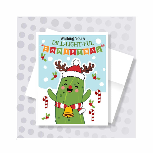 Christmas Card - Reindeer Pickle