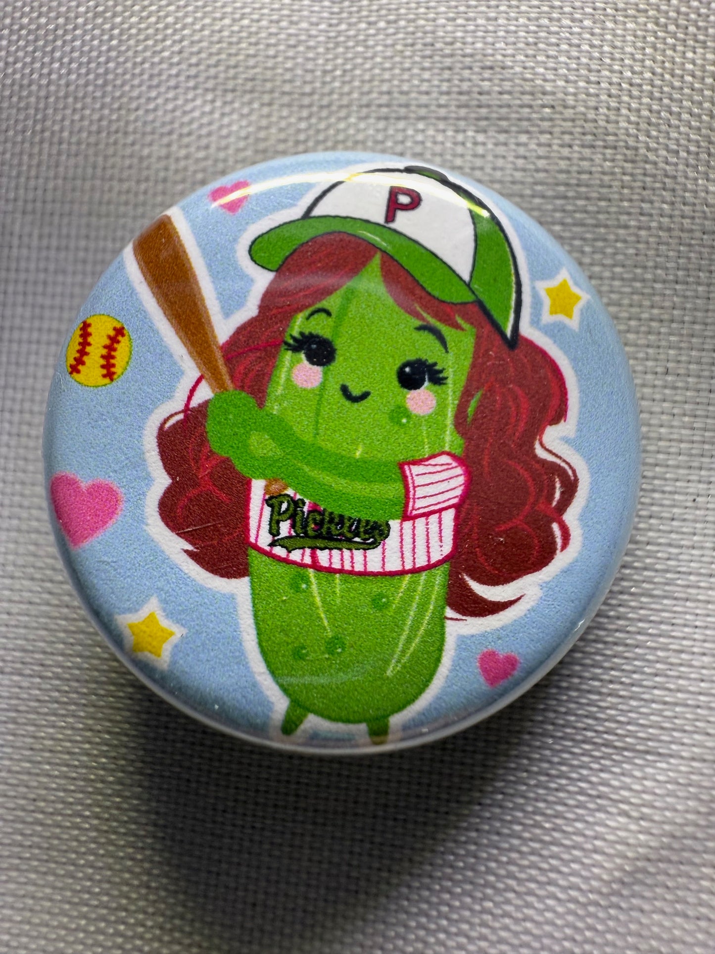 Little Pickles Girl Pin