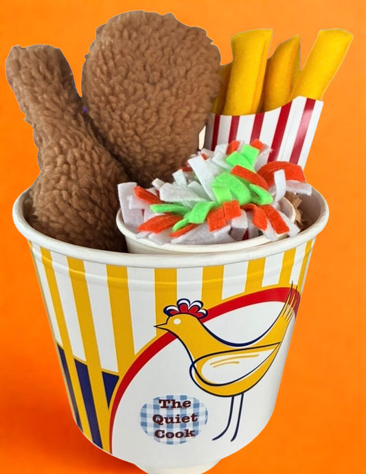 Bucket of Fried Chicken (with fries & coleslaw)