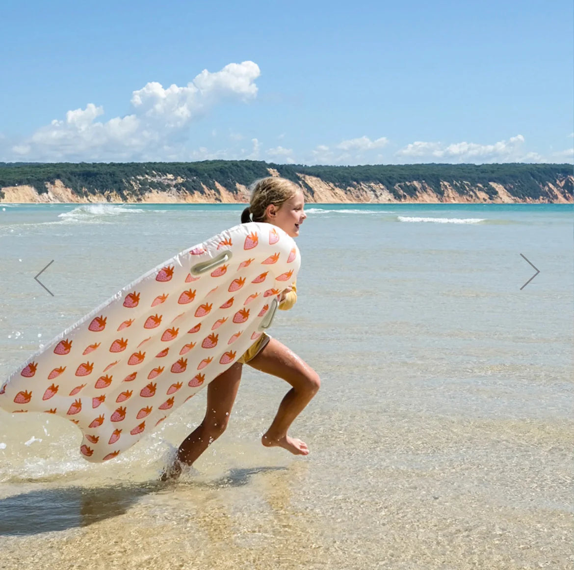 Strawberry Inflatable Boogie Board