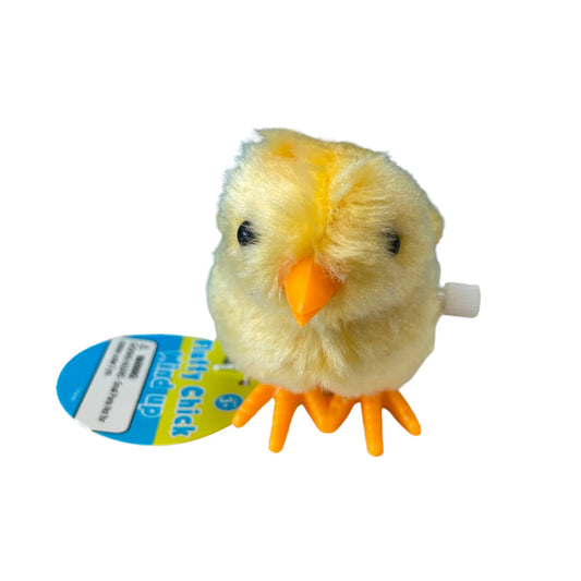Fluffy Wind-Up Chick