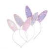 Bedazzled Bunny Ears, White