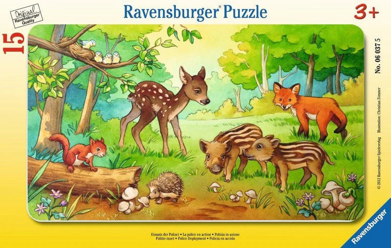 Framed Cardboard Puzzle - 15-Piece