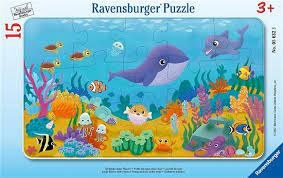 Framed Cardboard Puzzle - 15-Piece