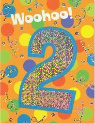 Small Foil Number Card