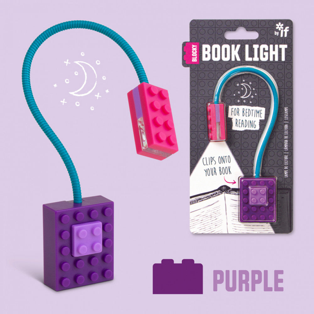 Blocky Book Light Reading Aid 6 Colors Available