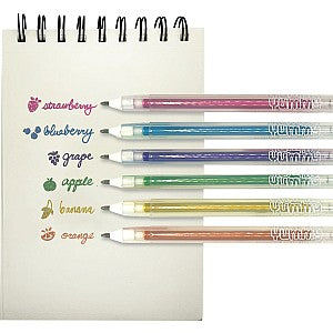 Yummy Yumm - 6 Scented Metallic Gel Pens