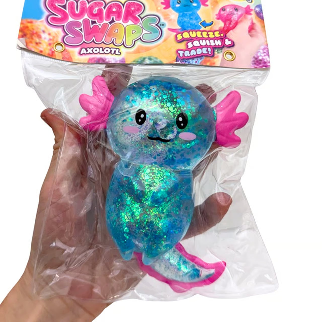 Sugar Swaps Axolotl Mega Squishy