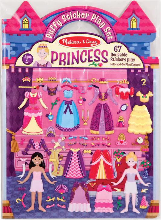 Puffy Stickers Play Set - Princess