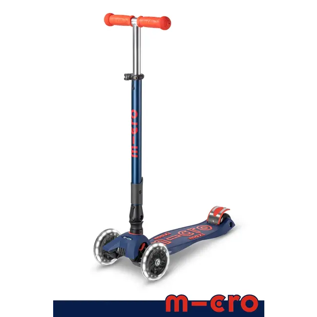 Micro Maxi Foldable LED Scooter