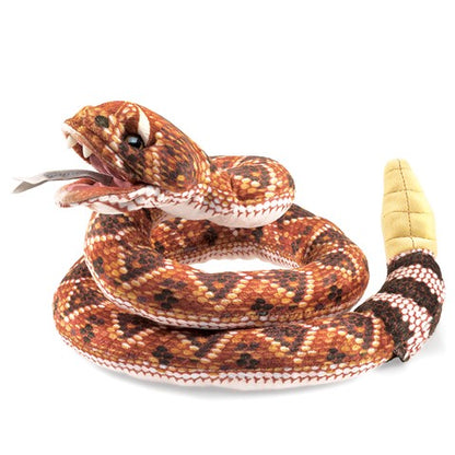 Rattlesnake Hand Puppet - Little Pickles Toy Store