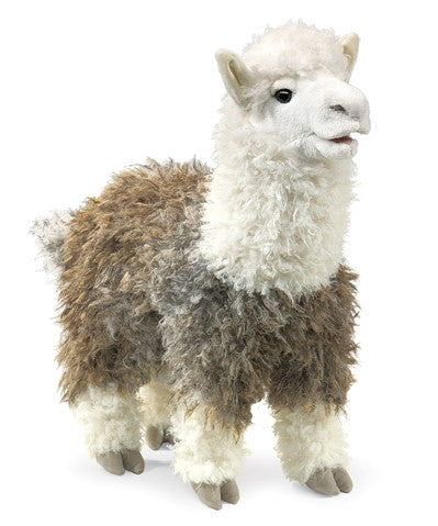 Alpaca Hand Puppet - Little Pickles Toy Store