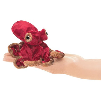 Red Octopus Finger Puppet - Little Pickles Toy Store