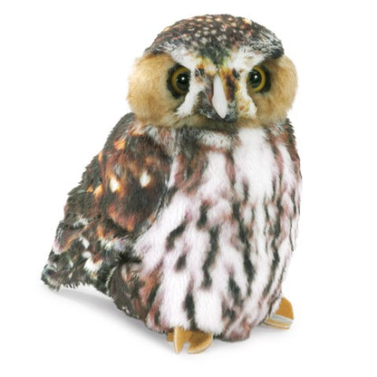 Folkmanis Pygmy Owl Hand Puppet - Little Pickles Toy Store