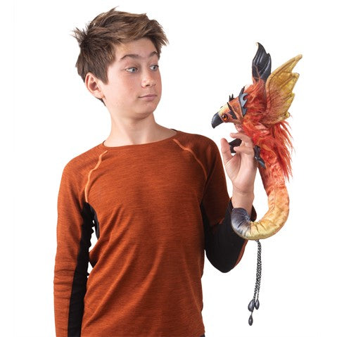 Pheonix Wristlet Hand Puppet