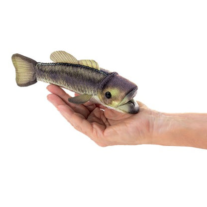 Mini Largemouth Bass Finger Puppet - Little Pickles Toy Store