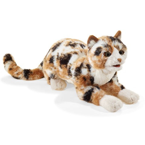 Folkmanis Calico Cat Hand Puppet